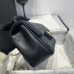 Chanel small Classic Flap with Handle Lambskin Black Gold Hardware Top Handle Shoulder Bag AS2431 Chanel small Classic Flap with Handle Lambskin Black Gold Hardware Top Handle Shoulder Bag AS2431