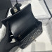 Chanel small Classic Flap with Handle Lambskin Black Gold Hardware Top Handle Shoulder Bag AS2431 Chanel small Classic Flap with Handle Lambskin Black Gold Hardware Top Handle Shoulder Bag AS2431