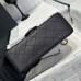 Chanel small Classic Flap with Handle Lambskin Black Gold Hardware Top Handle Shoulder Bag AS2431 Chanel small Classic Flap with Handle Lambskin Black Gold Hardware Top Handle Shoulder Bag AS2431