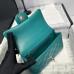 Chanel small Classic Flap with Handle Lambskin Green Gold Hardware Top Handle Shoulder Bag AS2431