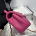 Chanel small Classic Flap with Handle Lambskin Hot Pink Gold Hardware Top Handle Shoulder Bag AS2431 Chanel small Classic Flap with Handle Lambskin Hot Pink Gold Hardware Top Handle Shoulder Bag AS2431