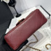 Chanel small Classic Flap with Handle Lambskin Dark Red Gold Hardware Top Handle Shoulder Bag AS2431 Chanel small Classic Flap with Handle Lambskin Dark Red Gold Hardware Top Handle Shoulder Bag AS2431