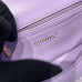 Chanel small Classic Flap with Handle Lambskin Purple Gold Hardware Top Handle Shoulder Bag AS2431 Chanel small Classic Flap with Handle Lambskin Purple Gold Hardware Top Handle Shoulder Bag AS2431