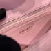 Chanel small Classic Flap with Handle Lambskin Pink Gold Hardware Top Handle Shoulder Bag AS2431 Chanel small Classic Flap with Handle Lambskin Pink Gold Hardware Top Handle Shoulder Bag AS2431