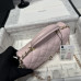 Chanel small Classic Flap with Handle Lambskin Pink Gold Hardware Top Handle Shoulder Bag AS2431 Chanel small Classic Flap with Handle Lambskin Pink Gold Hardware Top Handle Shoulder Bag AS2431