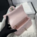 Chanel small Classic Flap with Handle Lambskin Pink Gold Hardware Top Handle Shoulder Bag AS2431 Chanel small Classic Flap with Handle Lambskin Pink Gold Hardware Top Handle Shoulder Bag AS2431