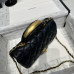 Chanel small Classic Flap with Handle Lambskin Black Gold Hardware Top Handle Shoulder Bag AS2431 Chanel small Classic Flap with Handle Lambskin Black Gold Hardware Top Handle Shoulder Bag AS2431