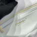 Chanel small Classic Flap with Handle Lambskin White Gold Hardware Top Handle Shoulder Bag AS2431 Chanel small Classic Flap with Handle Lambskin White Gold Hardware Top Handle Shoulder Bag AS2431