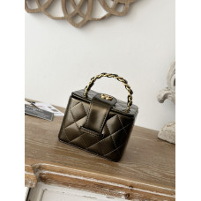 Chanel Vintage small Cosmetic Bag Shoulder Bag Handbag A2227