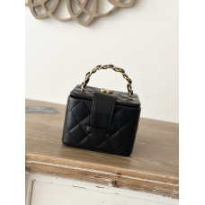 Chanel Vintage small Cosmetic Bag Shoulder Bag Handbag A2227