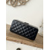 Chanel Vintage big Cosmetic Bag Shoulder Bag Handbag A2226