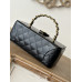 Chanel Vintage big Cosmetic Bag Shoulder Bag Handbag A2226