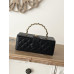 Chanel Vintage big Cosmetic Bag Shoulder Bag Handbag A2226