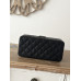 Chanel Vintage big Cosmetic Bag Shoulder Bag Handbag A2226
