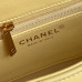Chanel 25C Large Flap Top Handle Bag Shoulder Bag Handbag AS5317