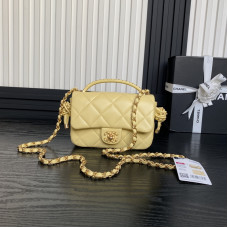 Chanel 25C Small Flap Top Handle Bag Shoulder Bag Handbag AS5298 Chanel 25C Small Flap Top Handle Bag Shoulder Bag Handbag AS5298