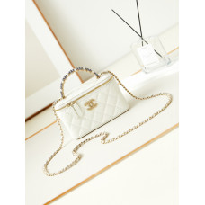 Chanel 24CP Top Handle Bag Cosmetic Bag Shoulder Bag Handbag AP3804