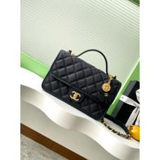 Chanel 25B Flap Top Handle Bag Shoulder Bag Handbag AS3653
