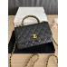 Chanel Flap Top Handle Bag Shoulder Bag Handbag 96160