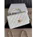 Chanel Flap Top Handle Bag Shoulder Bag Handbag 96160 Chanel Flap Top Handle Bag Shoulder Bag Handbag 96160