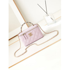 Chanel 24CP Top Handle Bag Cosmetic Bag Shoulder Bag Handbag AP3804