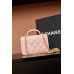 Chanel 25B Small Flap Top Handle Bag Shoulder Bag Handbag 4675