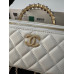 Chanel Top Handle Bag Shoulder Bag Handbag CHBAN27