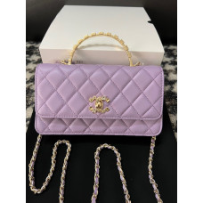 Chanel WOC Top Handle Bag Shoulder Bag Handbag CHBAN28
