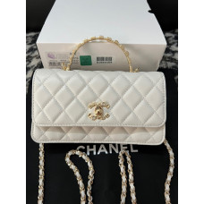 Chanel WOC Top Handle Bag Shoulder Bag Handbag CHBAN29