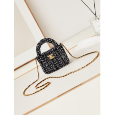 Chanel 23K Kelly Mini Top Handle Bag Shoulder Bag Handbag AS3435