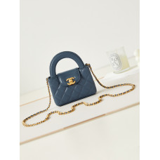 Chanel 23K Kelly Mini Top Handle Bag Shoulder Bag Handbag AS3435
