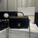 Chanel Small Classic Flap with Handle Top Handle Bag Shoulder Bag Handbag AS2431 Chanel Small Classic Flap with Handle Top Handle Bag Shoulder Bag Handbag AS2431
