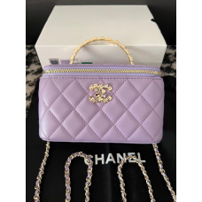 Chanel 24P Cosmetic Bag Top Handle Bag Shoulder Bag Handbag CHBAN59