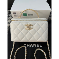 Chanel 24P Cosmetic Bag Top Handle Bag Shoulder Bag Handbag CHBAN60