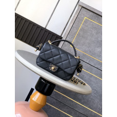 Chanel Small size Top Handle Bag Shoulder Bag Handbag 5243