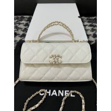 Chanel 23P WOC Top Handle Bag Shoulder Bag Handbag CHBAN87