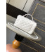 Chanel 25C Small size Top Handle Flap Bag Shoulder Bag Handbag 5243 Chanel 25C Small size Top Handle Flap Bag Shoulder Bag Handbag 5243