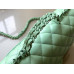 Chanel 25C Big size Top Handle Flap Bag Shoulder Bag Handbag 5244