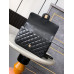 Chanel 25C Big size Top Handle Flap Bag Shoulder Bag Handbag 5244