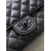 Chanel 25C Big size Top Handle Flap Bag Shoulder Bag Handbag 5244