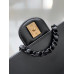 Chanel 25C Big size Top Handle Flap Bag Shoulder Bag Handbag 5244