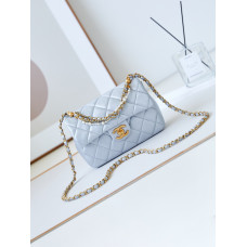 Chanel 24P Large size Flap Chain Shoulder Bag AS4384
