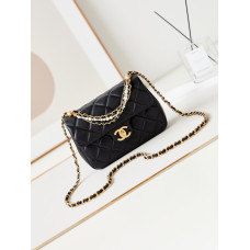 Chanel 24P Large size Flap Chain Shoulder Bag AS4384