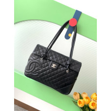 Chanel Cambon Shoulder Bag Handbag Purse AS6338