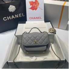 Chanel Top Handle Flap Messenger Bag 93749