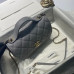 Chanel Top Handle Flap Messenger Bag 93749 Chanel Top Handle Flap Messenger Bag 93749