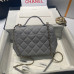 Chanel Top Handle Flap Messenger Bag 93749 Chanel Top Handle Flap Messenger Bag 93749