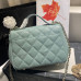 Chanel Top Handle Flap Messenger Bag 93749 Chanel Top Handle Flap Messenger Bag 93749