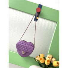 Chanel 22cc Heart Chain Shoulder Bag AS3191