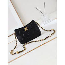 Chanel 24B Chain Shoulder Bag Handbag AS4948